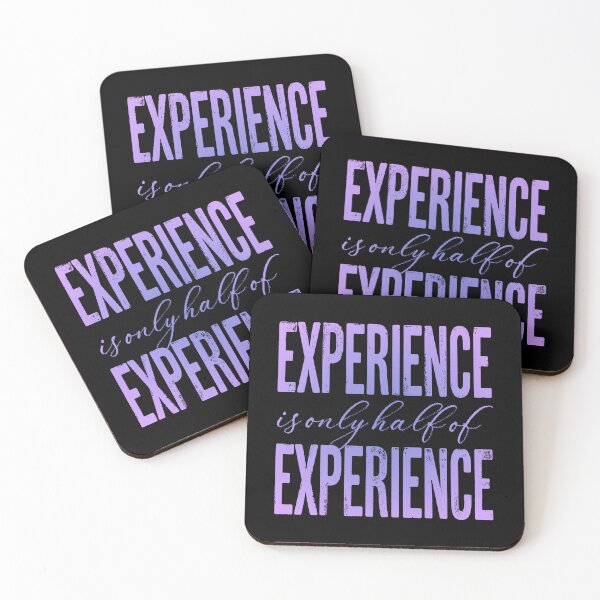 Item preview, Experience is only half of experience v.2 designed and sold by x1brett.