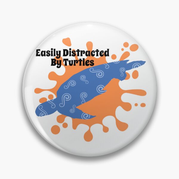 Item preview, Easily Distracted By Turtles designed and sold by Lezbo1986.