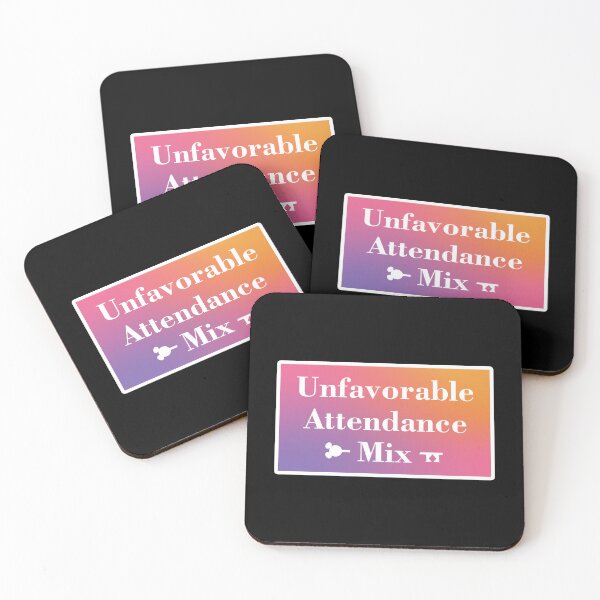 Item preview, Unfavorable Attendance Mix designed and sold by RosannaArt.