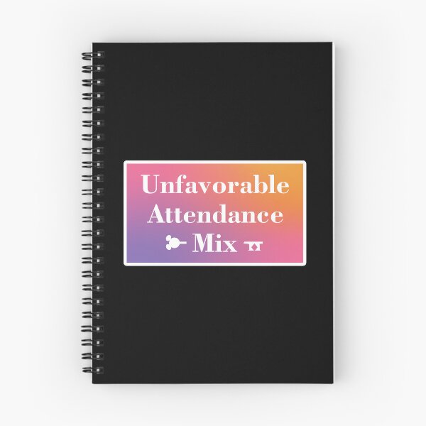 Item preview, Unfavorable Attendance Mix designed and sold by RosannaArt.