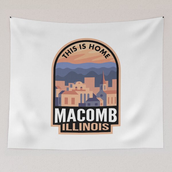 Item preview, Downtown Macomb Illinois This is Home designed and sold by HalpinDesign.