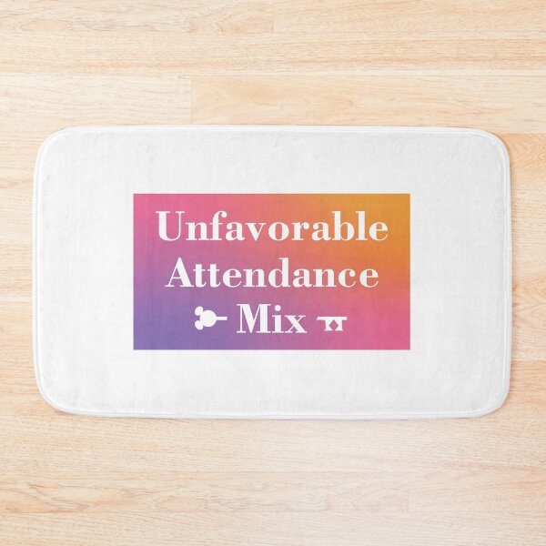 Item preview, Unfavorable Attendance Mix designed and sold by RosannaArt.