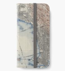 Vintage Map of San Francisco California (1914) iPhone Wallet/Case/Skin