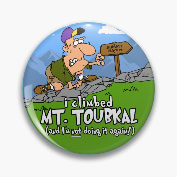 Item preview, I Climbed Mount Toubkal and I'm Not Doing It Again! designed and sold by LegsMiserable.