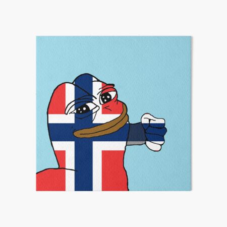 Punching Pepe Norway Art Board Print By Meme Magician Redbubble Punching Pepe Norway Art Board Print By Meme Magician Redbubble