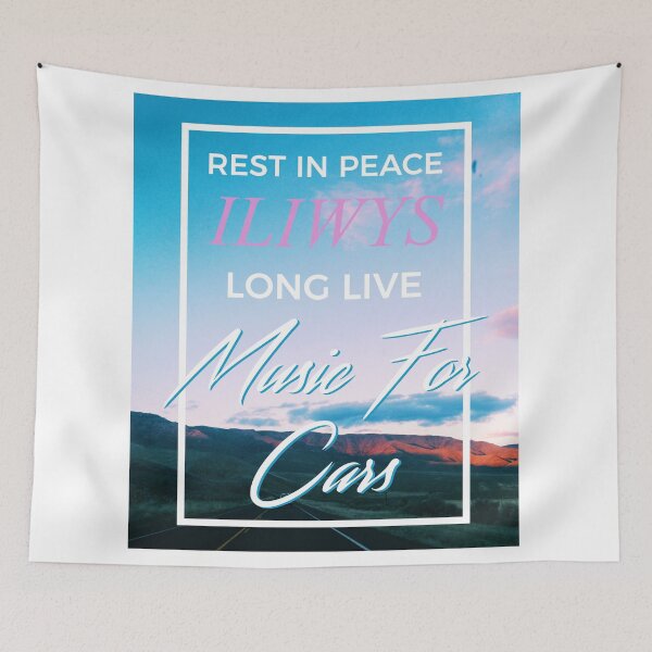 Item preview, RIP ILIWYS LONG LIVE MUSIC FOR CARS designed and sold by JonCoDes.