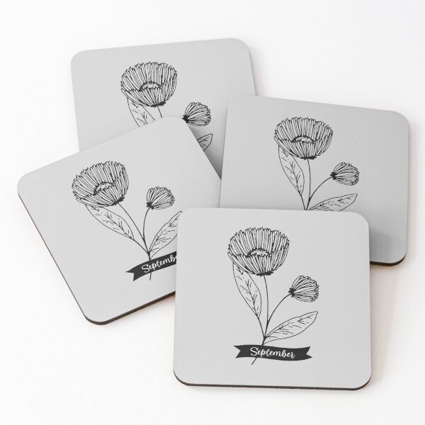 Item preview,  Happy Birthday September- Birth Flower designed and sold by BronikowskiART.