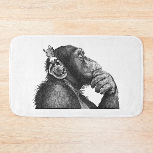 Item preview, Chimp headphone design designed and sold by Petersnook.