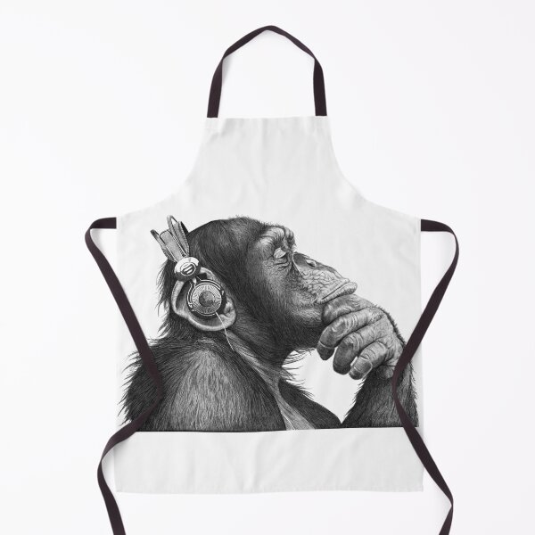 Item preview, Chimp headphone design designed and sold by Petersnook.