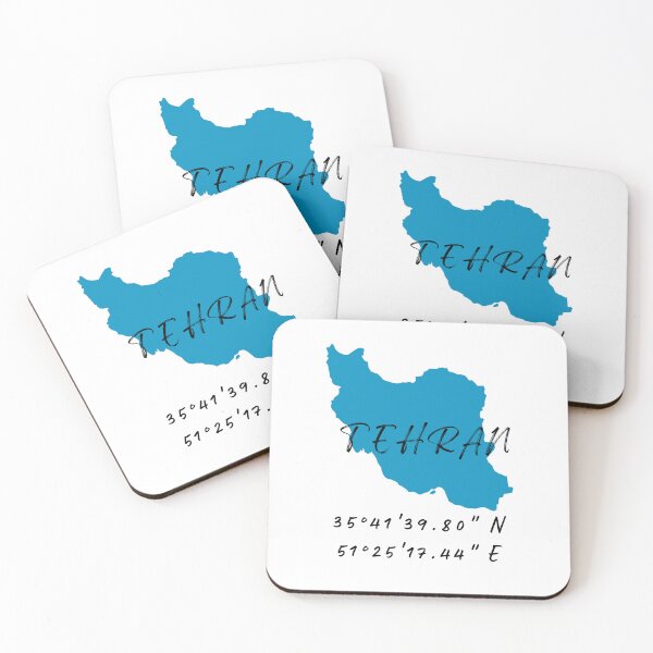 Item preview, Tehran - Coordinates designed and sold by moonsa92.