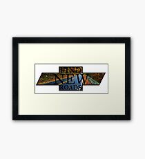 FIND NEW ROADS Framed Print
