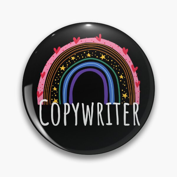 Item preview, Copywriter (Rainbow) designed and sold by Oreo2020 Creations.