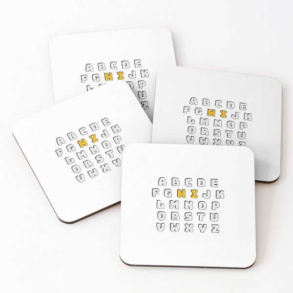 Item preview, Hi Alphabet - Back to School - Teachers - Funny pre k kindergarten designed and sold by Inspirationmotivation.