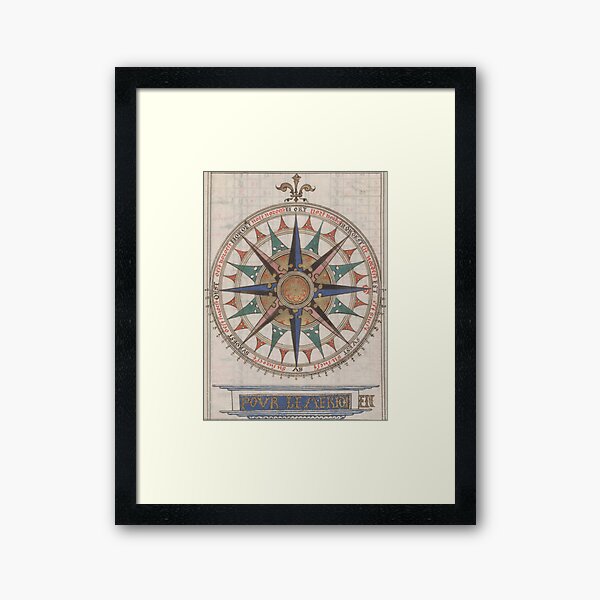 Item preview, Historical Nautical Compass (1543)  designed and sold by BravuraMedia.