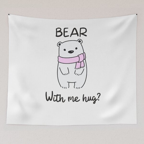 Item preview, Bear with me - Hug You oke?  designed and sold by TheContactor.