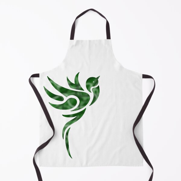 Item preview, green bird as a tribal pattern designed and sold by octo-PS.