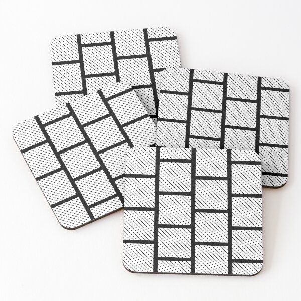 Item preview, Black and White Dash Patteren designed and sold by L-I-E-Store.