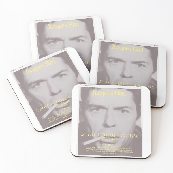 Item preview, Jacques Brel - Is Alive And Well And Living In Paris designed and sold by CatsAndReel.