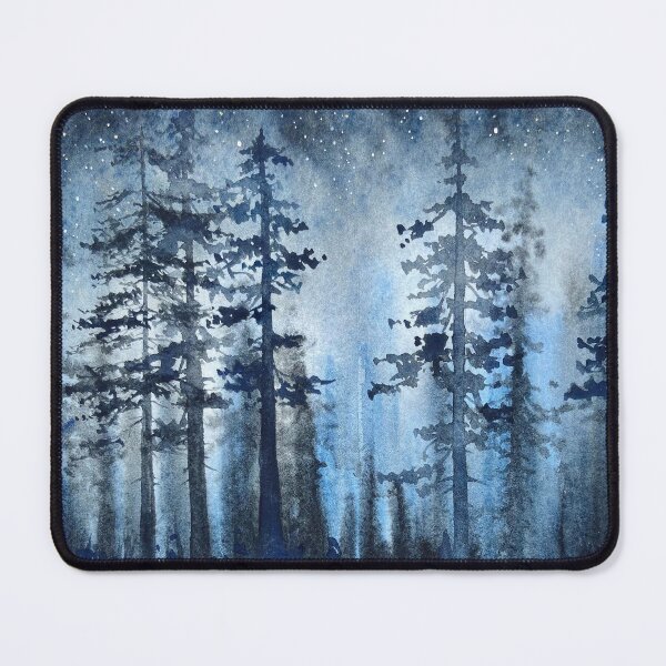 Item preview, The Blue Goldstone Forest designed and sold by Jess Purser.