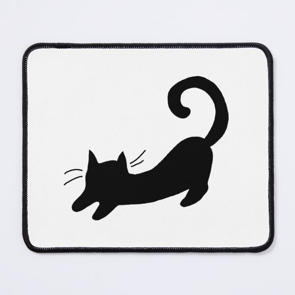 Item preview, Big Stretch! Cat Silhouette designed and sold by NonbinarySarah.