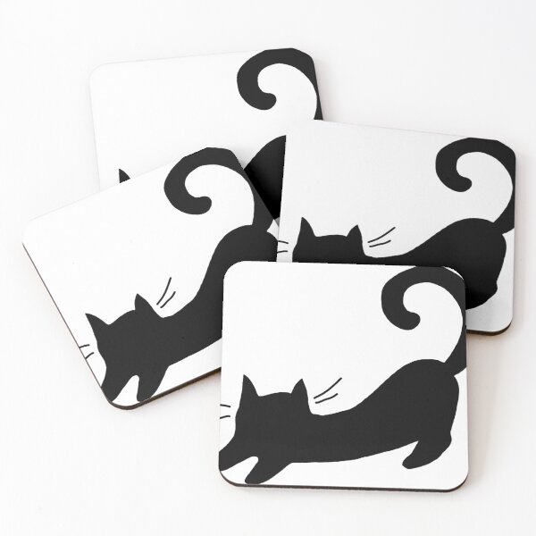 Item preview, Big Stretch! Cat Silhouette designed and sold by NonbinarySarah.