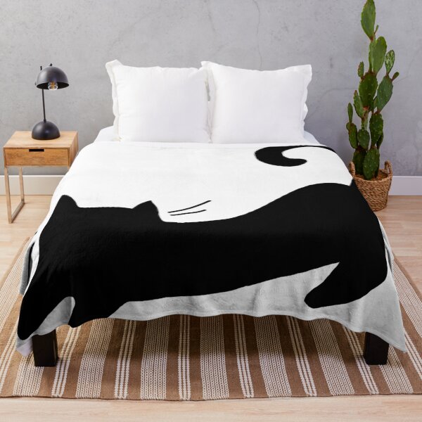 Item preview, Big Stretch! Cat Silhouette designed and sold by NonbinarySarah.