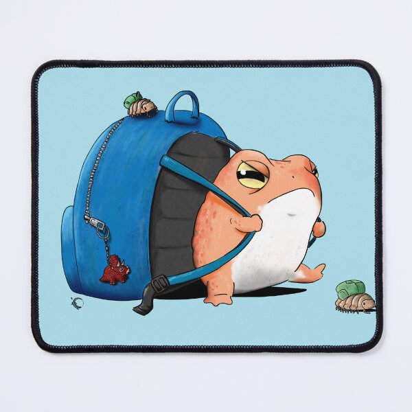 Item preview, Backpack back to school Frog designed and sold by Moo-SB.