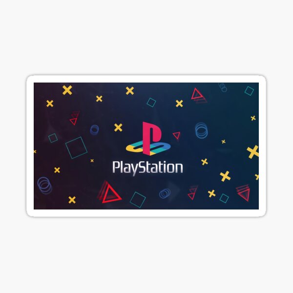Illustration Playstation Sticker
