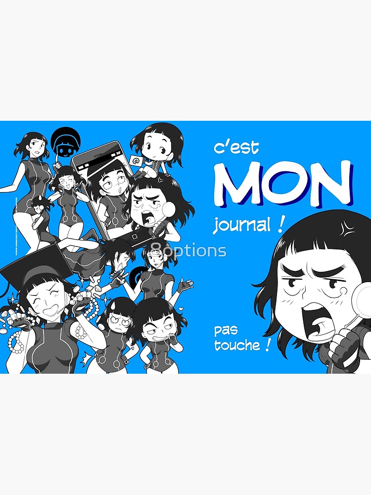 « 8-OPTIONS.COM - FR - MON JOURNAL A5 - BLEU - 10 $ pour auteurs » par 8options