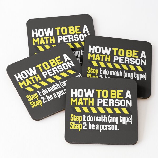 Item preview, How To Be A Math Person designed and sold by noor121.