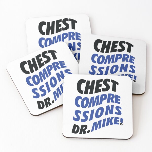 Item preview, Chest Compressions - Dr. Mike (Blue)  designed and sold by EricaErmin.