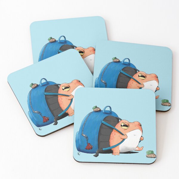 Item preview, Backpack back to school Frog designed and sold by Moo-SB.