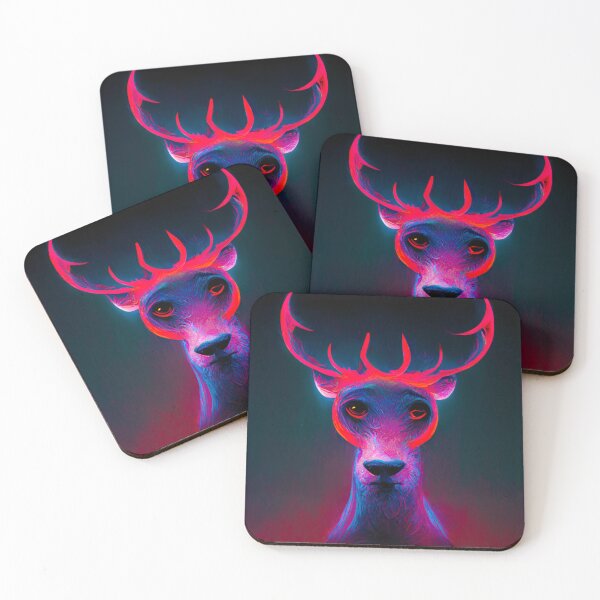 Item preview, Psychedelic Deer designed and sold by ResistNormality.