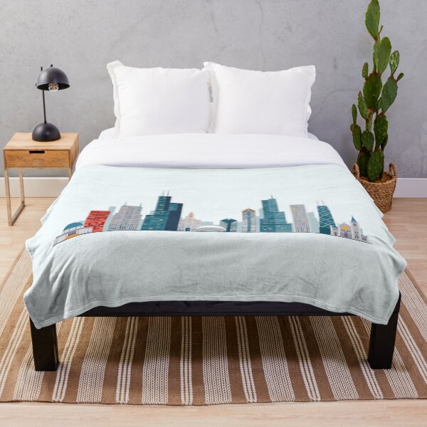 Item preview, Chicago skyline designed and sold by Antikwar.