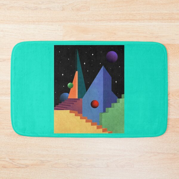 Item preview, Vivid Colors Painting Where Geometry Rules! designed and sold by Suberodesignsh.