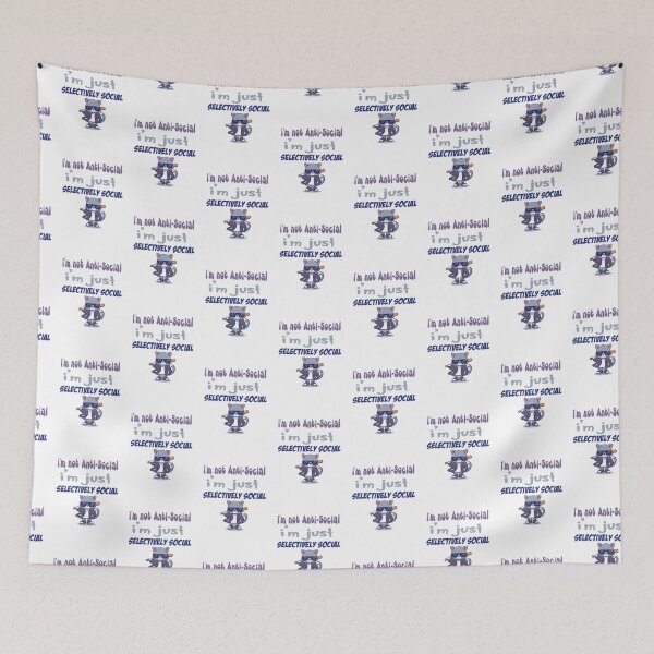 Item preview, i'm not anti-social i'm just selectively social - Selectively Social Quotes designed and sold by secretbox.