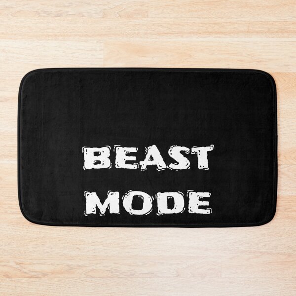 Item preview, Beast Mode Gym Quote designed and sold by kryative.