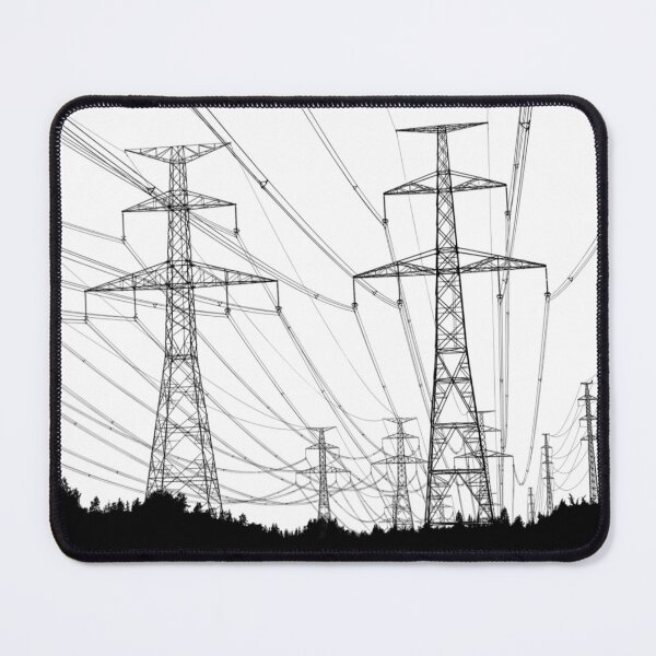 Item preview, Marching Pylons designed and sold by Hunnybugs.