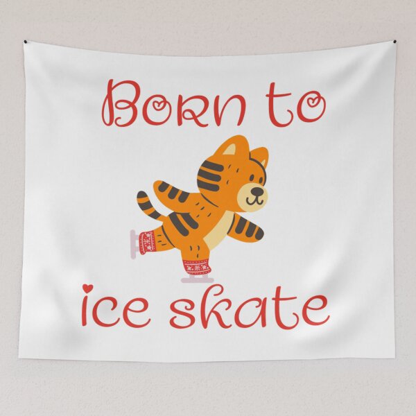 Aperçu de l'œuvre Copie de Born To Ice Skate créée et vendue par EricaErmin.