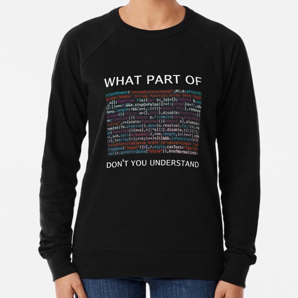 Item preview, What Part of Complex Code Don’t You Understand designed and sold by kryative.