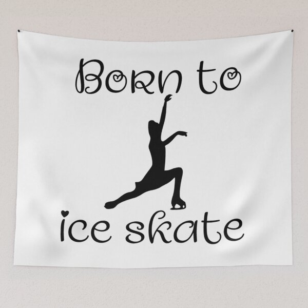 Aperçu de l'œuvre Copie de Copie de Copie de Copie de Born To Ice Skate créée et vendue par EricaErmin.