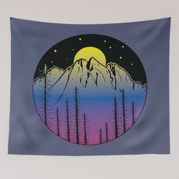 Item preview, mountains and skies designed and sold by XXgooddeedXX.
