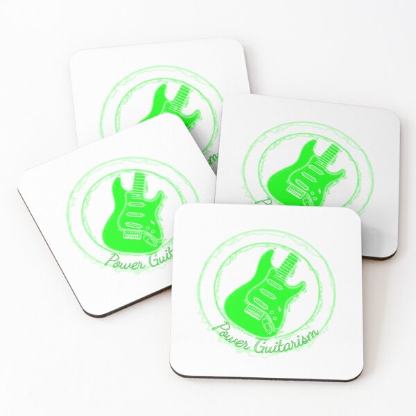 Item preview, Power guitarism electric guitar logo designed and sold by VeganGuitarizm.