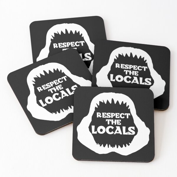 Item preview, Respect The Locals - Shark designed and sold by TMBTM.