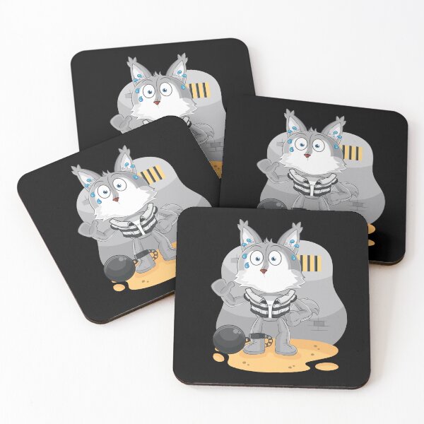 Item preview, Wolf zidika criminal jail cartoon designed and sold by klimov0101.