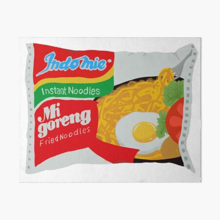 Indomie Goreng Art Board Prints for Sale | Redbubble