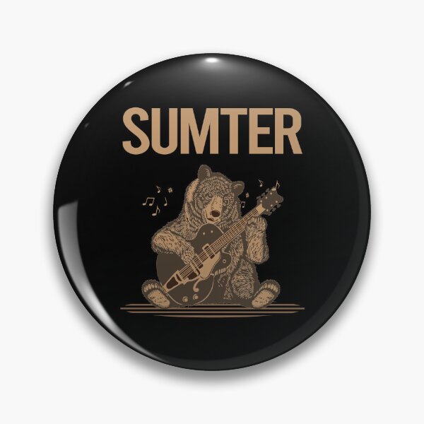 Item preview, Bear With Guitar Sumter designed and sold by hurseslossb.