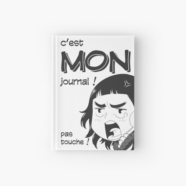 8-OPTIONS.COM - FR - MON JOURNAL A5 - BLANC - 10 $ pour auteurs Carnet cartonné