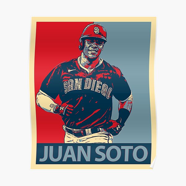 Juan Soto #22 Washington Nationals Red Alternate Player Name