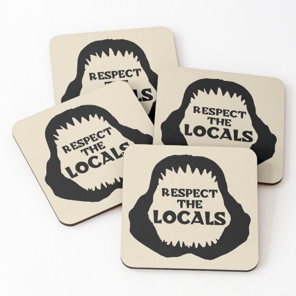 Item preview, Respect The Locals | Shark designed and sold by TMBTM.